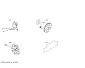 Схема №1 BSGL2MOV30 BOSCH с изображением Колесо для мини-пылесоса Bosch 00657093