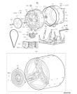 Схема №1 WA 6960 li с изображением Шайба для стиралки Whirlpool 480111103345