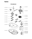 Схема №1 FP402588/35 с изображением Ножка для кухонного измельчителя Tefal SS-989849