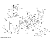 Схема №2 SGI56E35EU с изображением Панель управления для электропосудомоечной машины Bosch 00668151