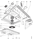 Схема №1 DS70W с изображением Фильтр для вытяжки Aeg 50242752009