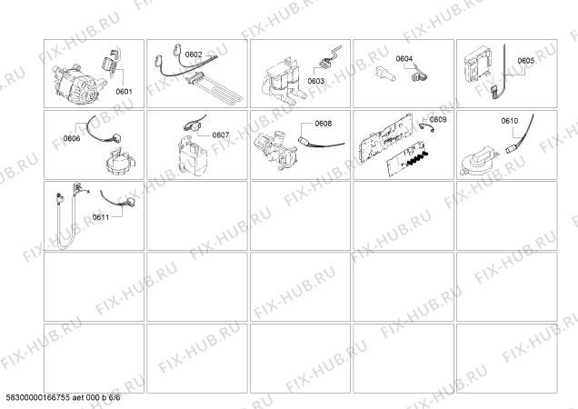 Взрыв-схема стиральной машины Siemens WM14E4R5 runner iQ 300 varioPerfect - Схема узла 06