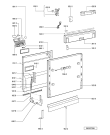 Схема №1 ADG 9840 с изображением Обшивка для посудомоечной машины Whirlpool 480140101351