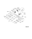 Схема №3 ACM 9412/1 G/IX с изображением Клавиша для плиты (духовки) Whirlpool 482000018616