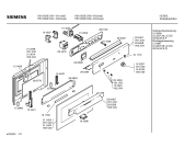 Схема №1 HB11320EU с изображением Панель для духового шкафа Siemens 00296357