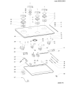 Схема №1 GD64I (F028810) с изображением Керамическая поверхность для духового шкафа Indesit C00093777