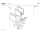 Схема №1 RW9207 с изображением Решетка для плиты (духовки) Bosch 00093824