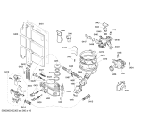 Схема №4 SGU09T25SK с изображением Шланг для посудомойки Bosch 00265666