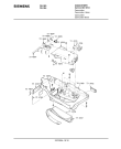 Схема №5 FA1084 с изображением Крышка кассетника для видеоэлектроники Siemens 00781969