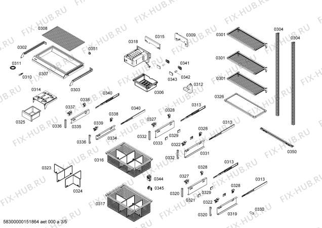 Схема №2 FIN30MIIL1 F 1811 VI с изображением Компрессор для холодильника Bosch 00144925