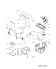 Схема №1 AKZ 105/NB с изображением Обшивка для духового шкафа Whirlpool 481062506541