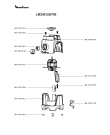 Схема №1 LM242127/700 с изображением Часть корпуса для электроблендера Moulinex MS-0A04539