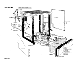 Схема №1 WG410247 с изображением Панель для посудомойки Siemens 00106121