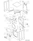Схема №1 AWZ 8577 с изображением Обшивка для сушильной машины Whirlpool 481245310656