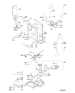 Схема №1 ADG 150/4 WS с изображением Панель для электропосудомоечной машины Whirlpool 481245373453