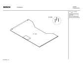 Схема №1 HEZ392810 с изображением Крышка для духового шкафа Bosch 00471378