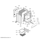 Схема №2 HSS423020 с изображением Стеклокерамика для электропечи Bosch 00242584