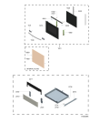 Схема №3 ACM 812 WH с изображением Обшивка для духового шкафа Whirlpool 482000000043