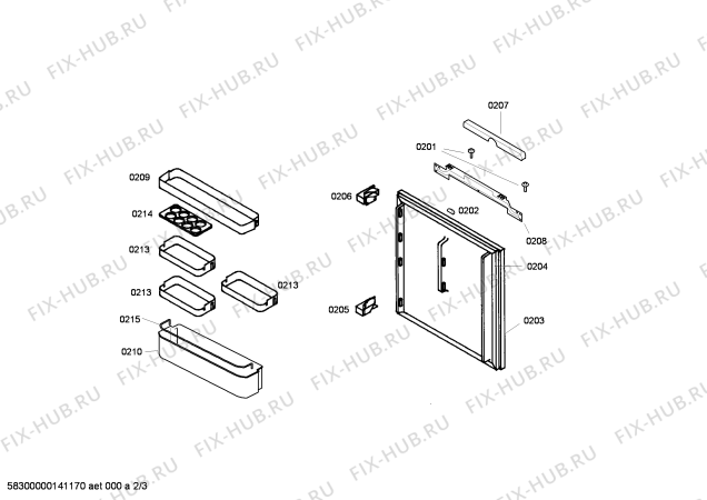 Схема №2 KUL1405CH с изображением Переключатель для холодильника Siemens 00176716