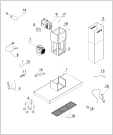 Схема №1 IDT12546BX (363733, HO750) с изображением Крышка для электровытяжки Gorenje 483926