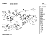 Схема №2 HBN766B с изображением Панель управления для плиты (духовки) Bosch 00354225