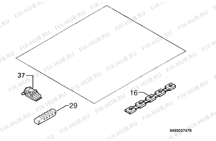 Взрыв-схема плиты (духовки) Zanussi ZGF752IX - Схема узла Electrical equipment 268