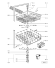 Схема №2 DWF 411 S 045 396 85 с изображением Всякое для посудомоечной машины Whirlpool 481925928958