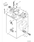 Схема №4 L75480WD с изображением Модуль (плата) для стиралки Aeg 973914605605018