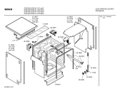 Схема №2 SGS43A12GB Exxcel auto option с изображением Передняя панель для электропосудомоечной машины Bosch 00367153