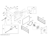 Схема №3 HSLP451UC Bosch с изображением Панель управления для плиты (духовки) Bosch 00771732