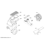 Схема №1 VSZ61262 Siemens Z6.0 parquet с изображением Крышка для электропылесоса Siemens 00674257