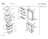 Схема №2 KGE32465 с изображением Передняя панель для холодильника Bosch 00434630