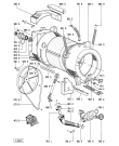 Схема №1 AWM 212 с изображением Клавиша для стиралки Whirlpool 481241028547