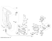 Схема №4 SMS41D12EU с изображением Силовой модуль запрограммированный для посудомойки Bosch 12015649