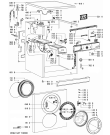 Схема №1 AWOD 6000 с изображением Обшивка для стиралки Whirlpool 480111101513