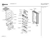 Схема №2 K4664X0EU KI540 с изображением Дверь для холодильника Bosch 00236069