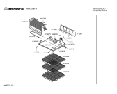 Схема №2 VN44CA2030 с изображением Решетка для холодильной камеры Bosch 00439431