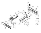 Схема №1 W6342 CE   -White #204634210 (900003174, WM25.3) с изображением Декоративная панель для стиральной машины Gorenje 266976