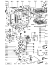 Схема №2 ADP941 ADP 941 ADP 941 WH с изображением Панель для электропосудомоечной машины Whirlpool 481245379552
