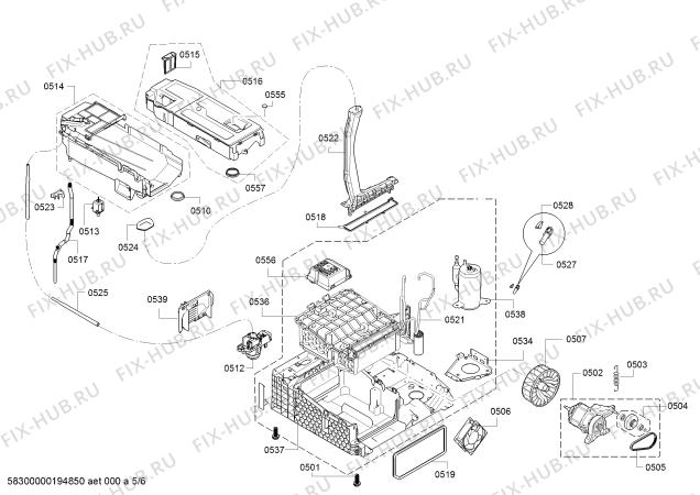 Схема №2 WTW845EURO SelfCleaning Condenser с изображением Кабель для сушилки Bosch 10001271