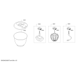 Схема №1 MUMPC33S00 OptiMUM с изображением Нижняя часть корпуса для кухонного комбайна Bosch 12021751