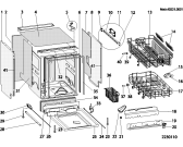 Схема №2 LV460AWH (F030378) с изображением Сенсорная панель для посудомоечной машины Indesit C00110604