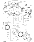Схема №2 WAK 7571 BK с изображением Обшивка для стиральной машины Whirlpool 480111104245