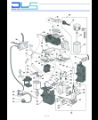 Схема №2 LATTISSIMA ONE F111 B с изображением Провод для электрокофеварки DELONGHI 5013213051