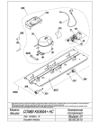 Схема №2 CS338020 S (7396610002) с изображением Панель ящика для холодильной камеры Beko 4616120100