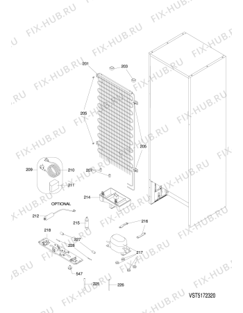 Схема №2 MTZ627CNFHA (F076934) с изображением Диод для холодильной камеры Indesit C00301226