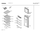 Схема №1 KS24V02GB с изображением Внешняя дверь для холодильника Siemens 00210464