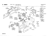 Схема №2 0728144081 T622 с изображением Панель для сушилки Bosch 00114755