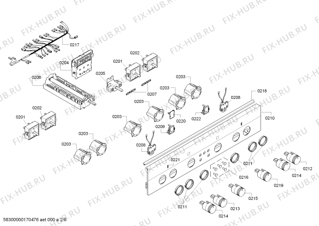 Схема №3 HA744530V с изображением Контрольная лампа для духового шкафа Siemens 00628135