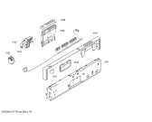 Схема №2 VVD64N03EU с изображением Рамка для посудомоечной машины Bosch 00706439